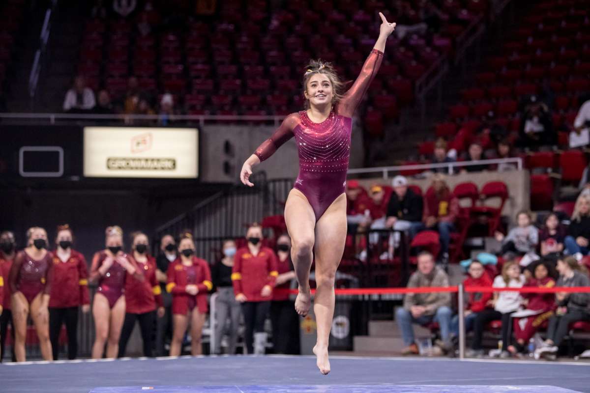 Maddie Diab, ISU gymnast 