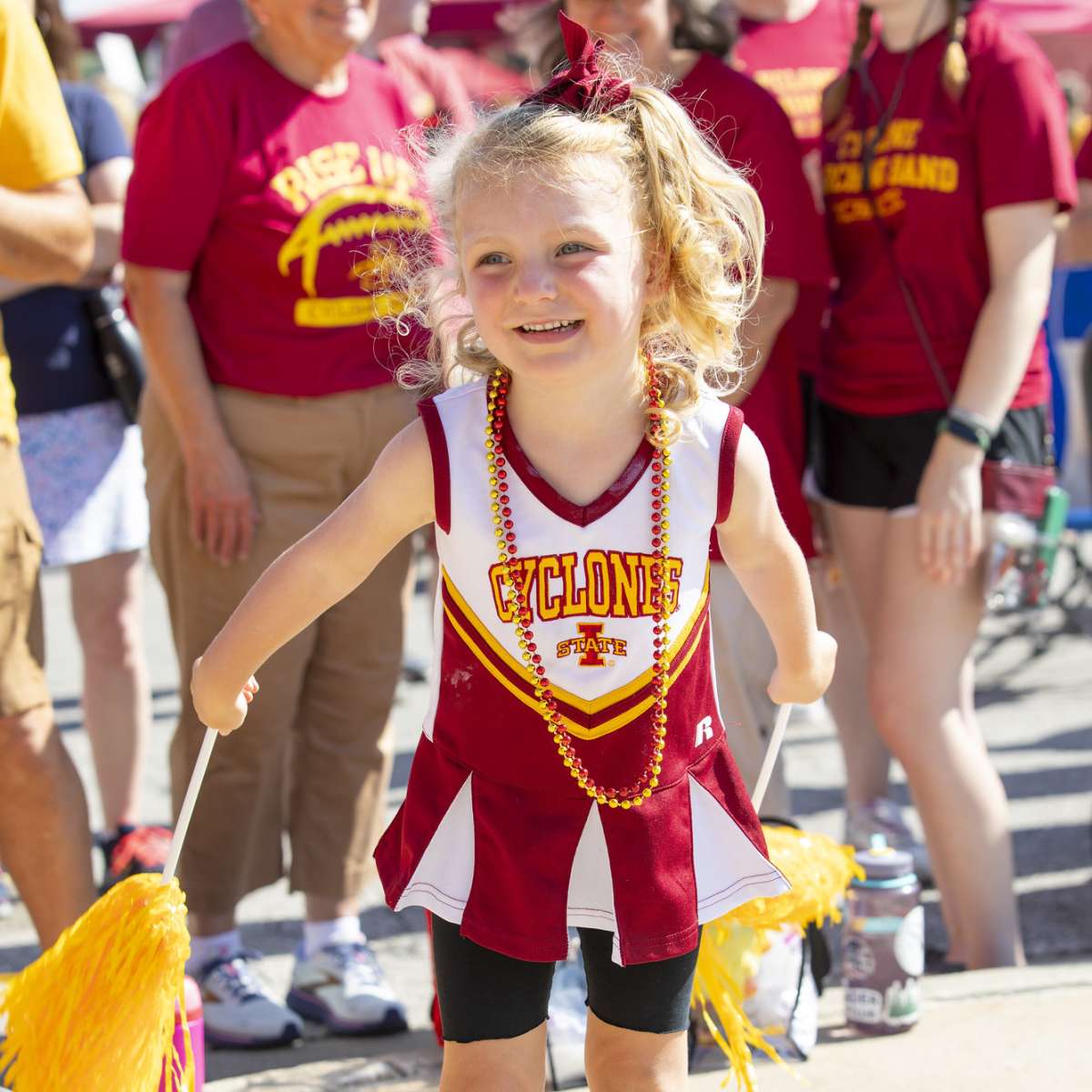 Young Cyclone fan at Cyclone Central