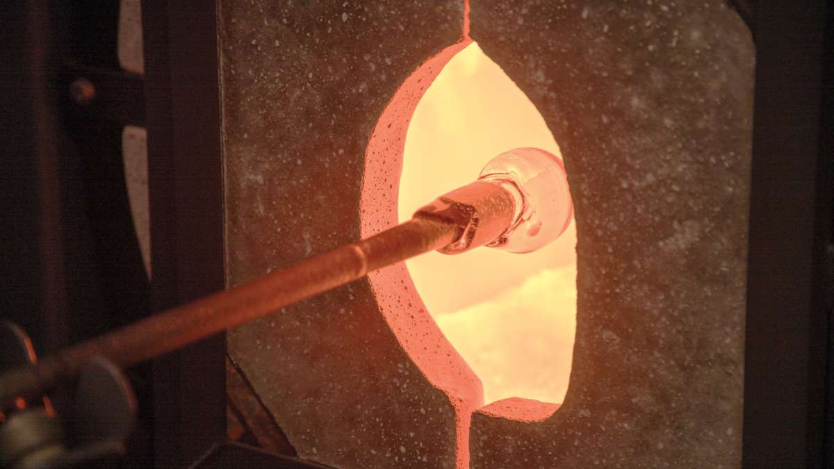 Glassblowing at Iowa State