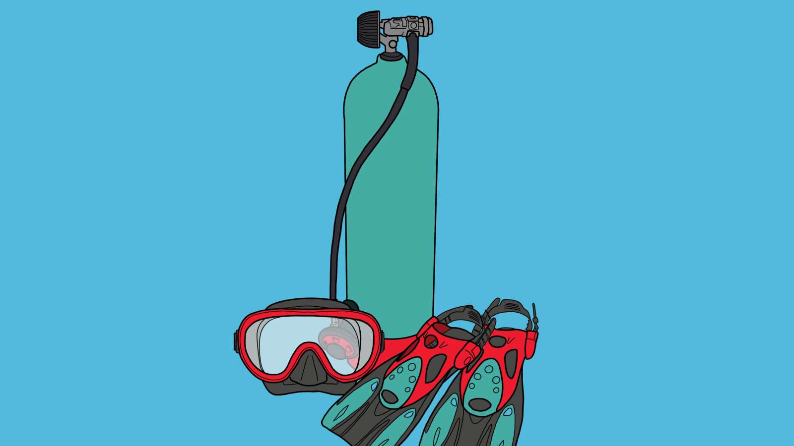 Scuba Illustration