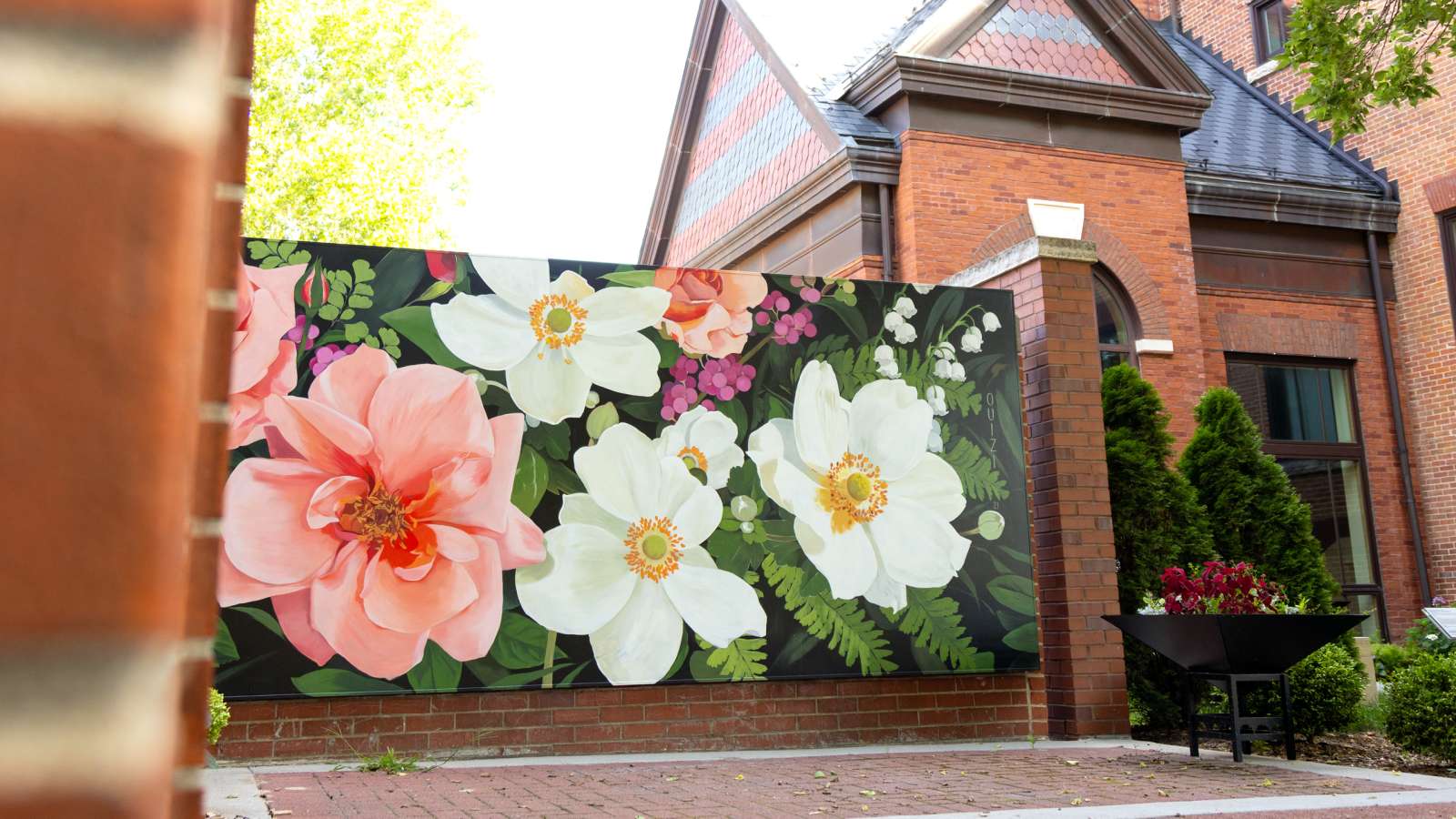 Mural on campus